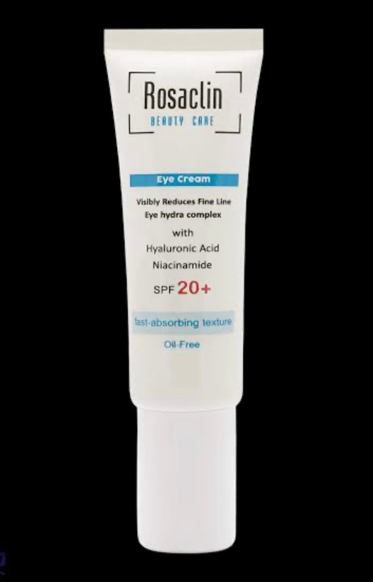 کرم دور چشم ضد چروک و آبرسان رزاکلین SPF20 حجم 30 میلی لیتر