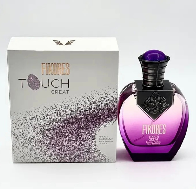 عطر ادوپرفیوم زنانه فیکورس مدل Touch حجم ۱۰۰ میلیلیتر خنک