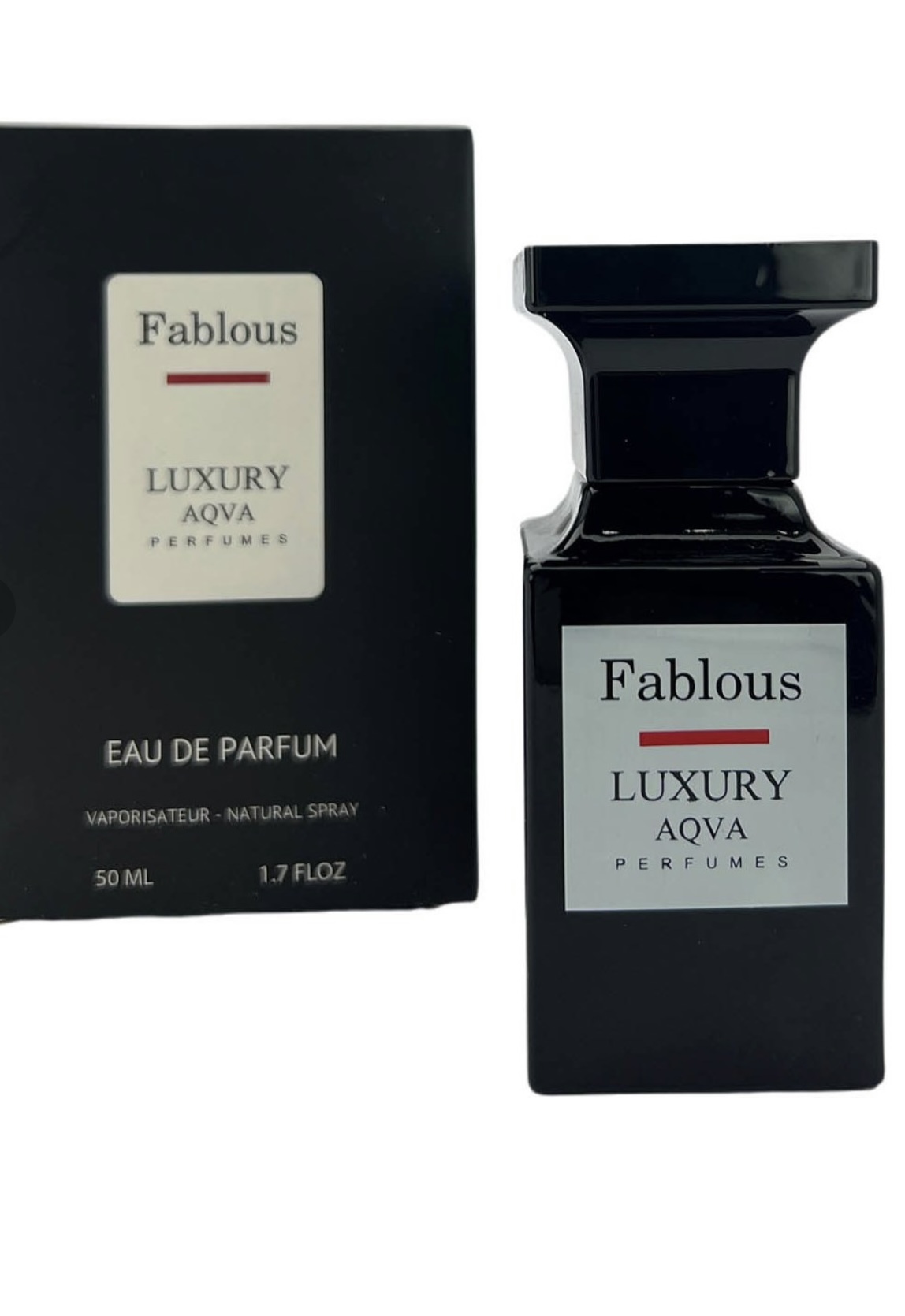 عطر ادوپرفیوم مردانه لاکچری آکوا Fabulous حجم ۵۰ میل تلخ