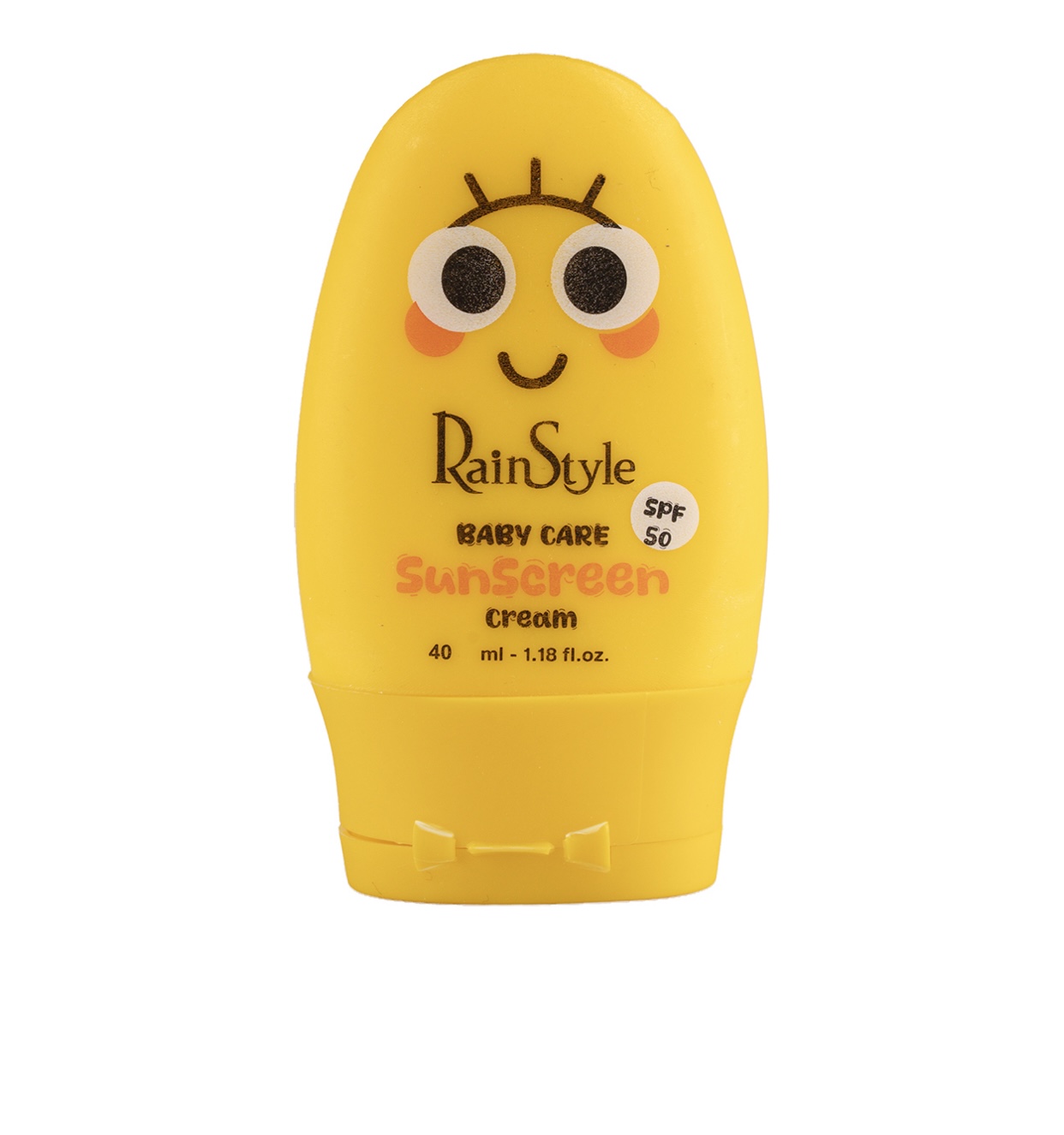 کرم ضد آفتاب بی رنگ کودکان رین استایل با SPF50 حجم 40 میلی لیتر