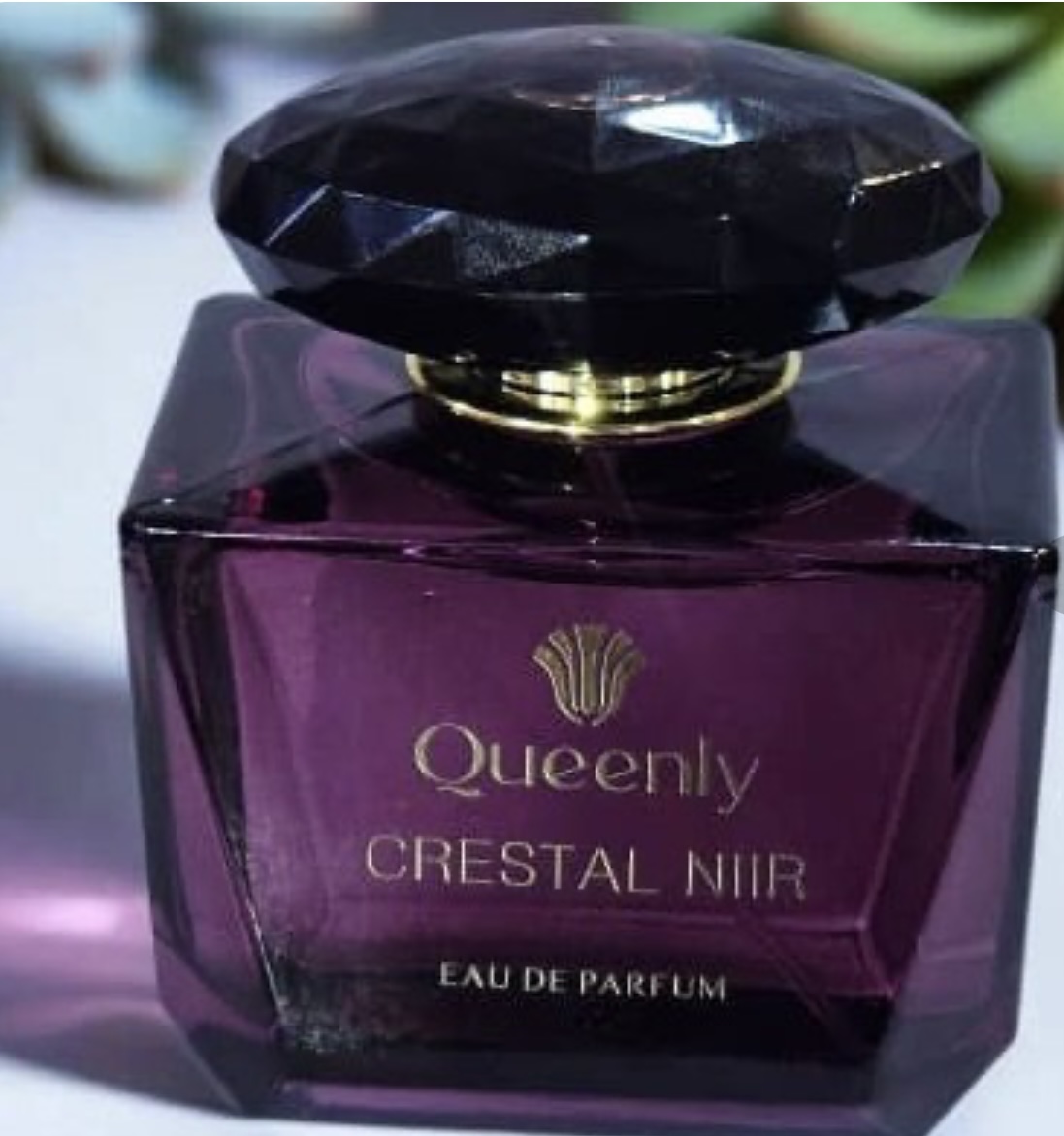 ادوپرفیوم زنانه کویینلی مدل CRESTAL NIIR حجم ۹۰ میلی لیتر - طرح مارک