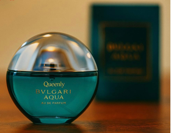 ادو پرفیوم عطر مردانه کویین لی Queenly مدل آکوا بولگاری BULGRY AQUA حجم 100 میل