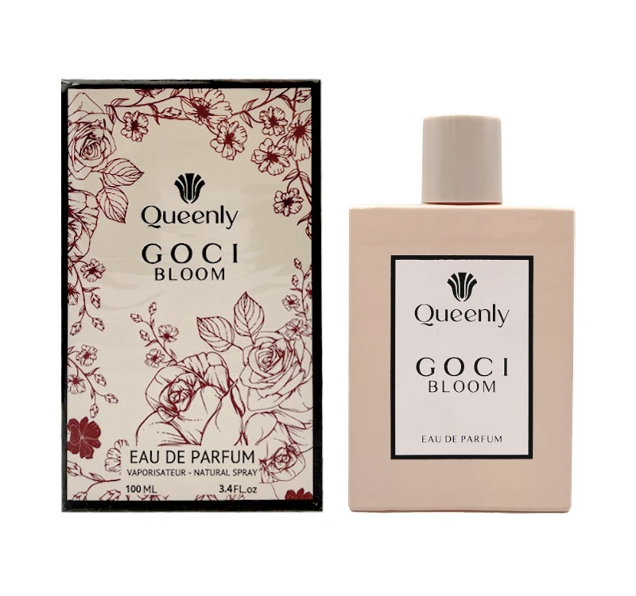 ادوپرفیوم زنانه کویین لی مدل GOCI BLOOM با رایحه معتدل حجم 100 میلی‌لیتر